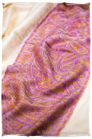 Samiya Paisley Frontière Pashmina Cashmere Scarf