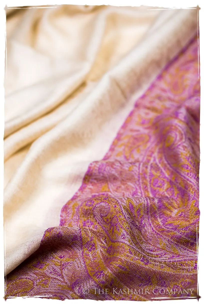 Samiya Paisley Frontière Pashmina Cashmere Scarf