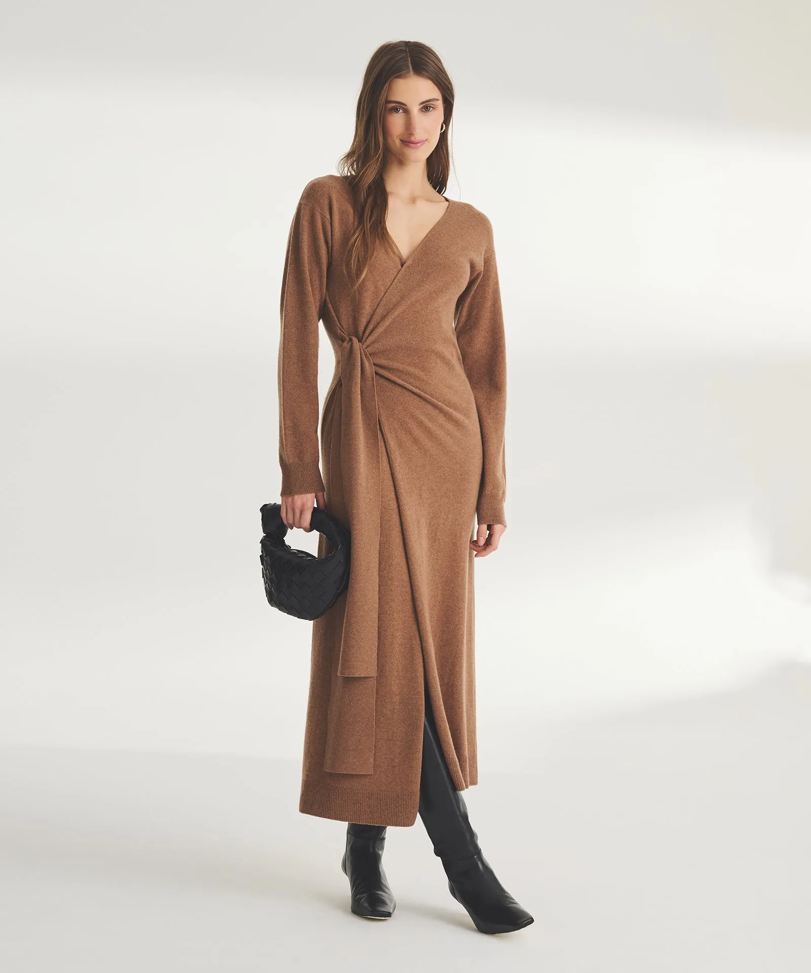 Signature Cashmere Wrap Dress