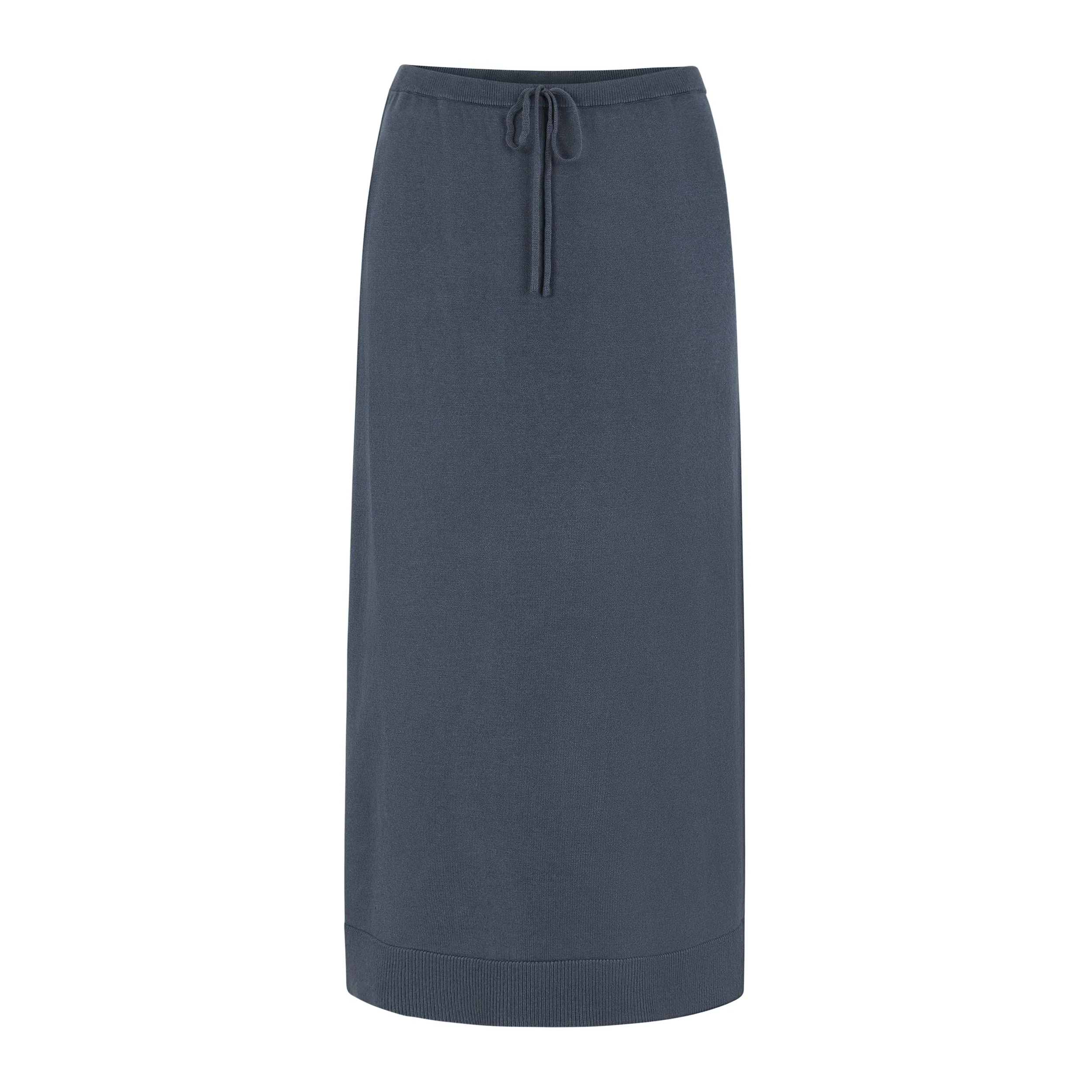 SREpira Midi Skirt Knit - Ombre Blue