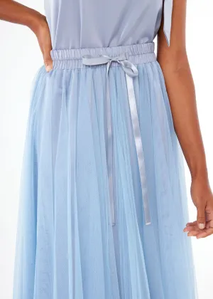 Sue Skirt Slate Blue Tulle