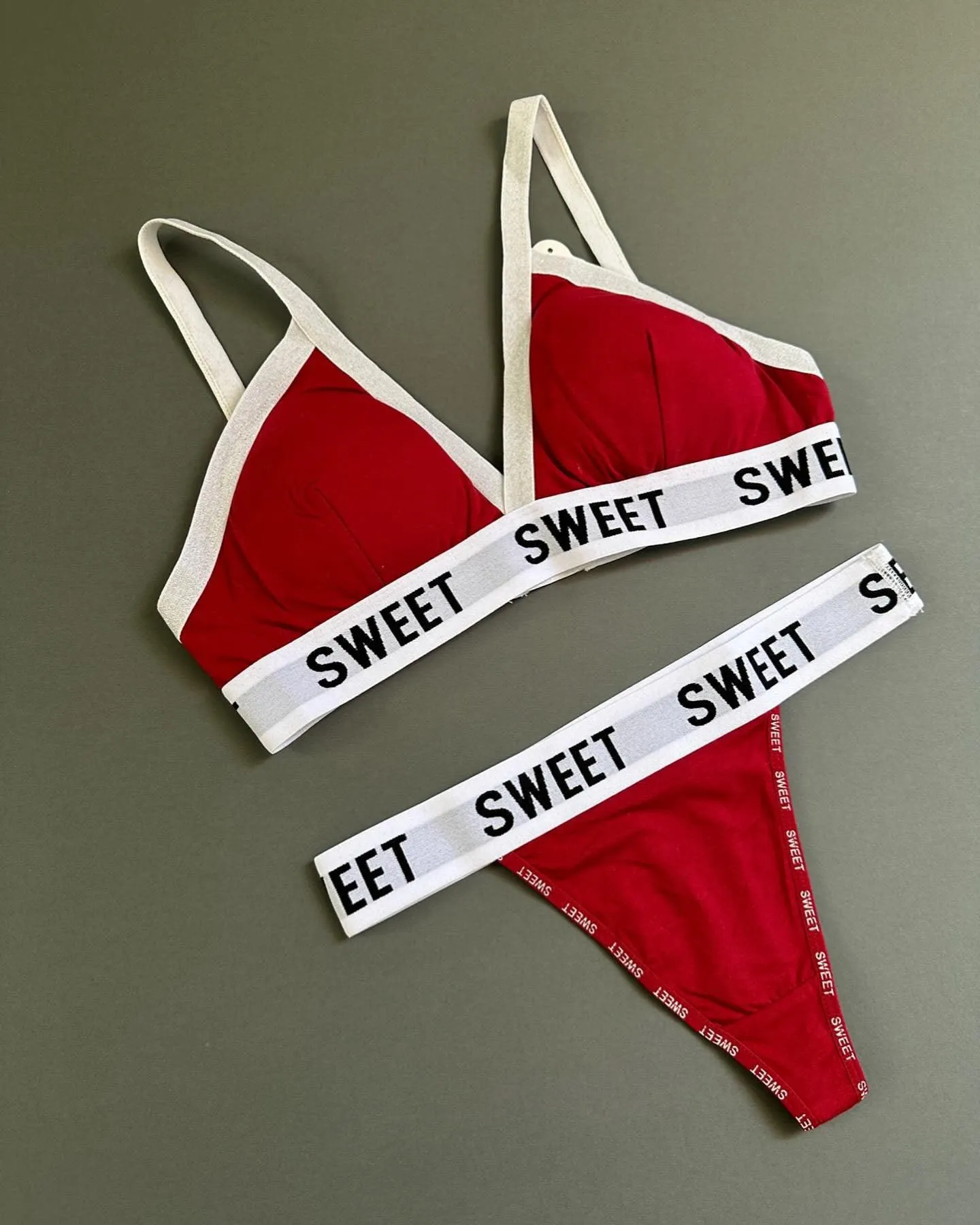 Sweet Soft Fitness Bra & Underwear Set - 5813