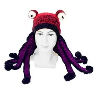 TEEK - Octopus Tentacles Hand Weave Knit Hat