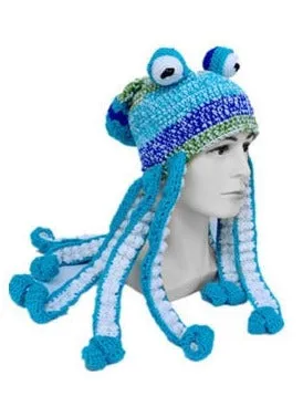 TEEK - Octopus Tentacles Hand Weave Knit Hat