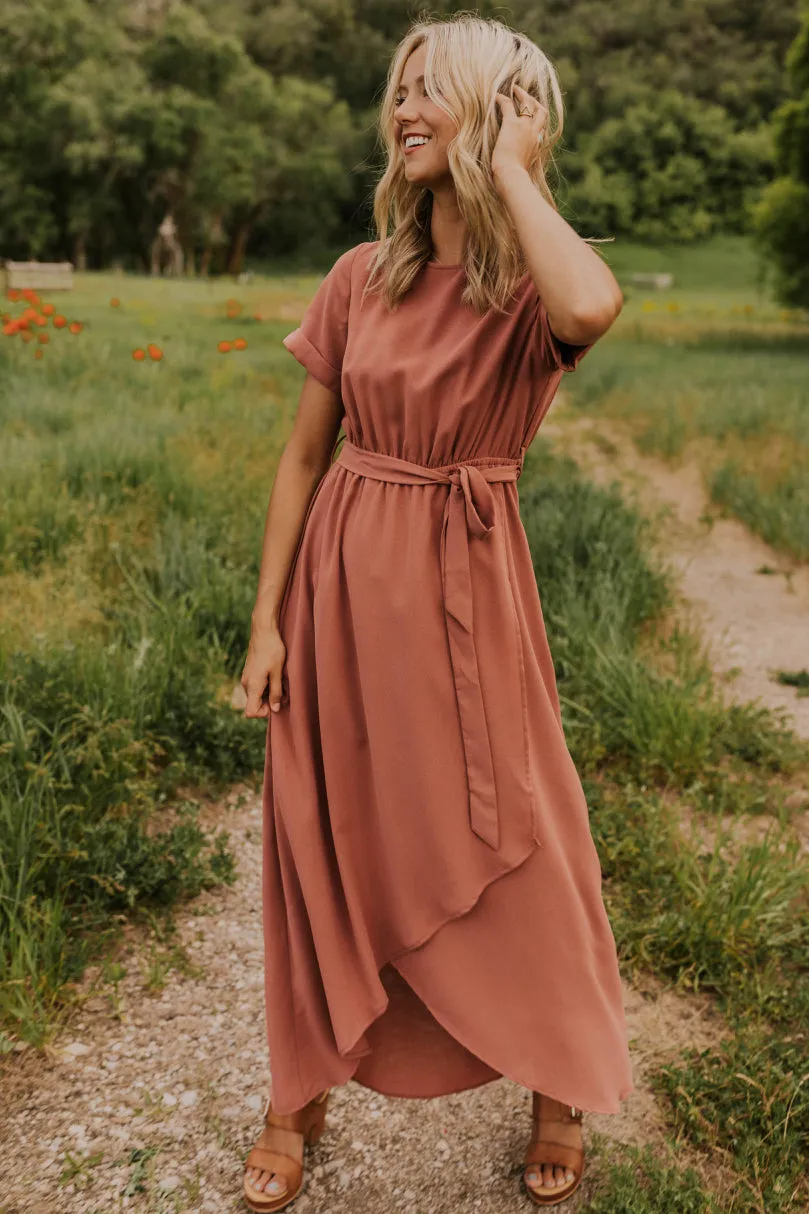 The Classic Taylor Jane Wrap Maxi