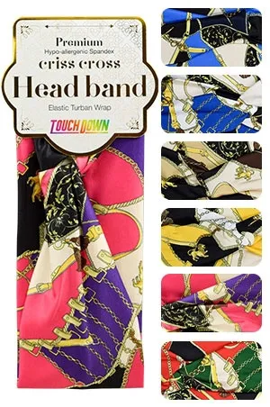 Touch Down Criss Cross Head Band