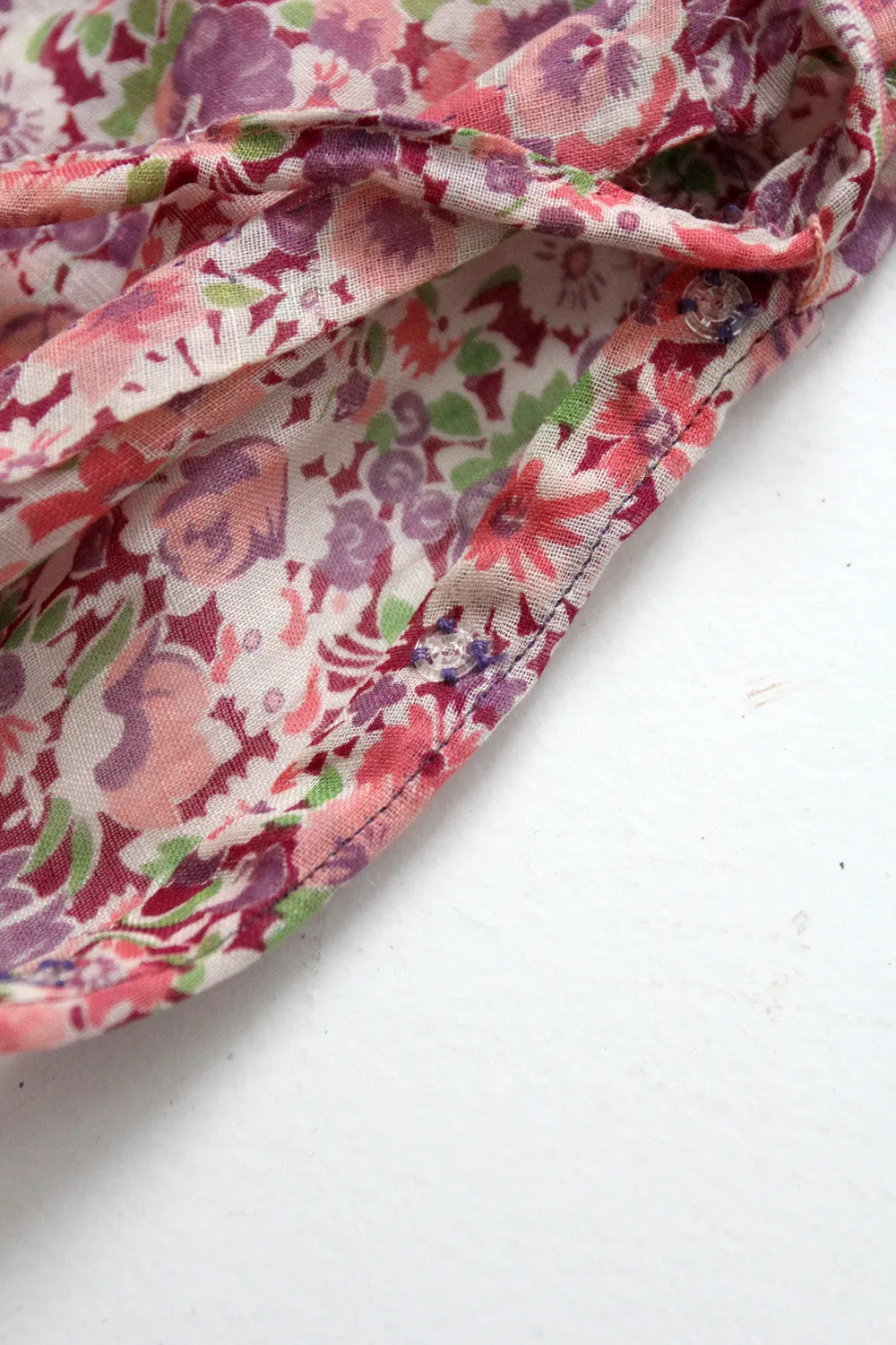 vintage 30s floral dress