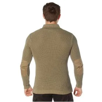 WWII Vintage Style Mechanics Sweater - Khaki